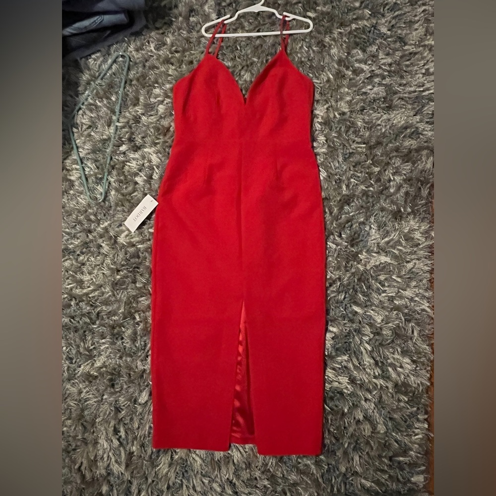 Red dress